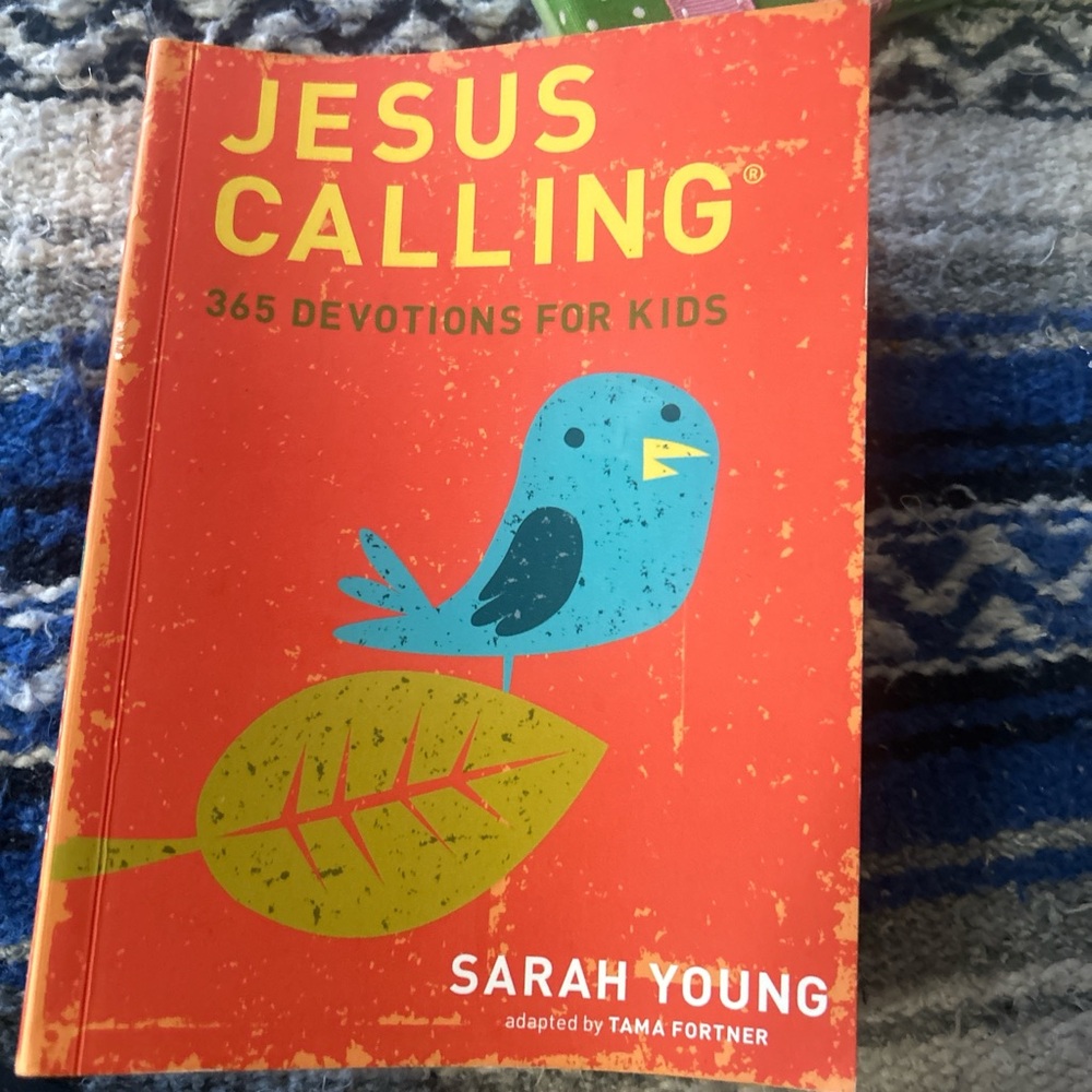 365 Devotions for Kids - Orange Cover